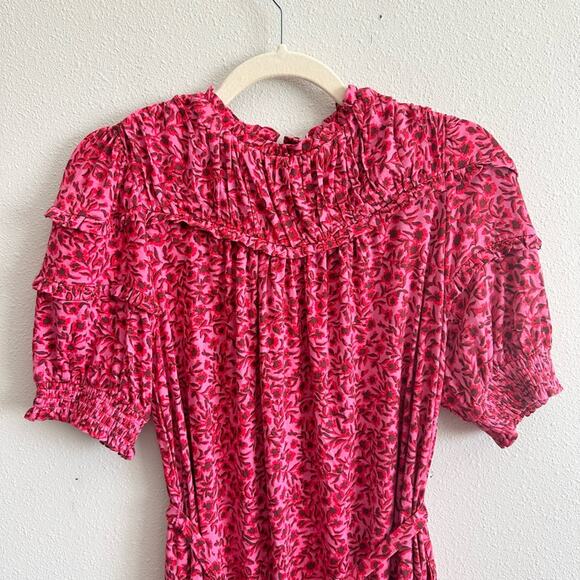 NWT Boden Yoke Jersey Dress In Abstract Vine Size 4 - Picture 5 of 12